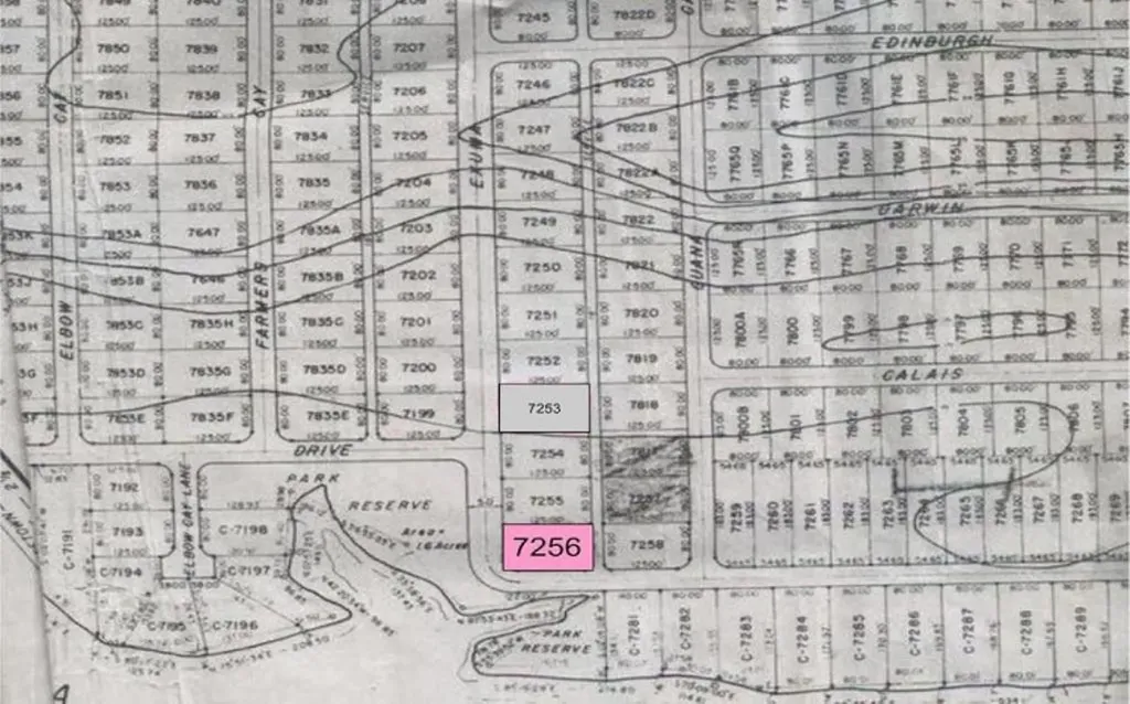 Exuma Sound Lot 7256 Exuma BS