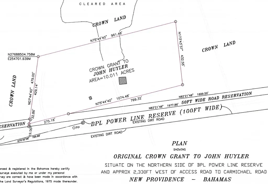 9 Acre Lot Off Carmichael Road New Providence Paradise Island BS