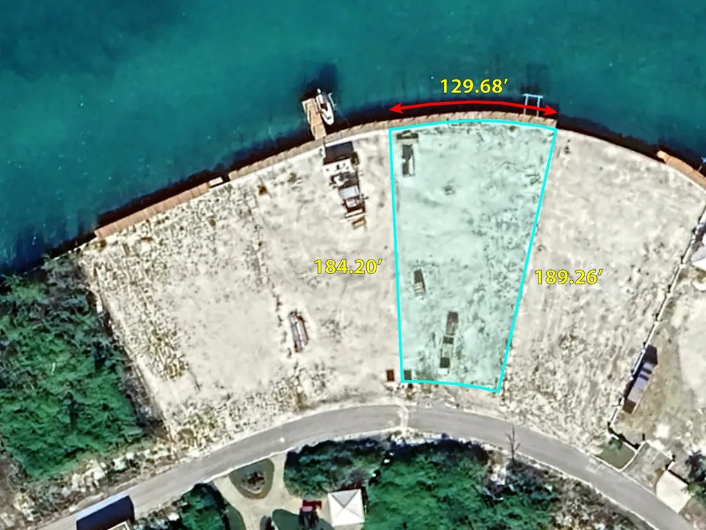 Treasure Cay Canal Lot 4 Abaco BS