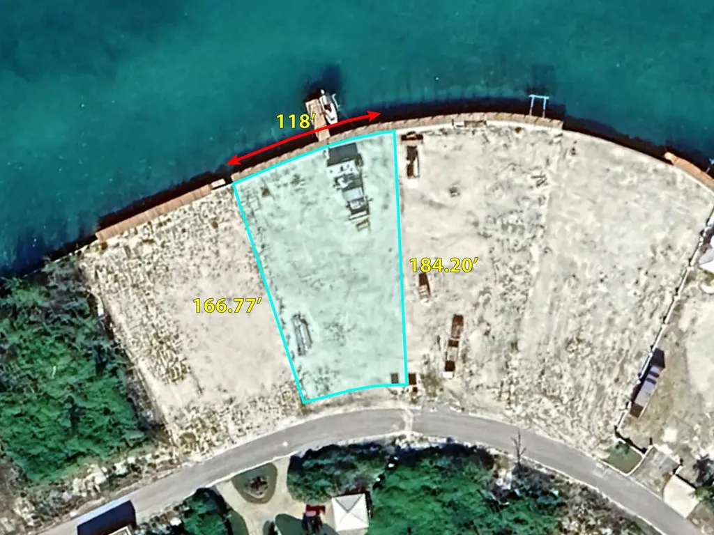 Treasure Cay Canal Lot 5 Abaco BS