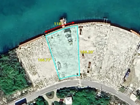 Treasure Cay Canal Lot 5 Abaco BS