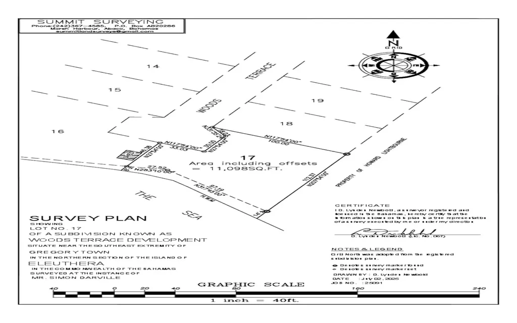 Lot 17, Woods Terrace Eleuthera BS