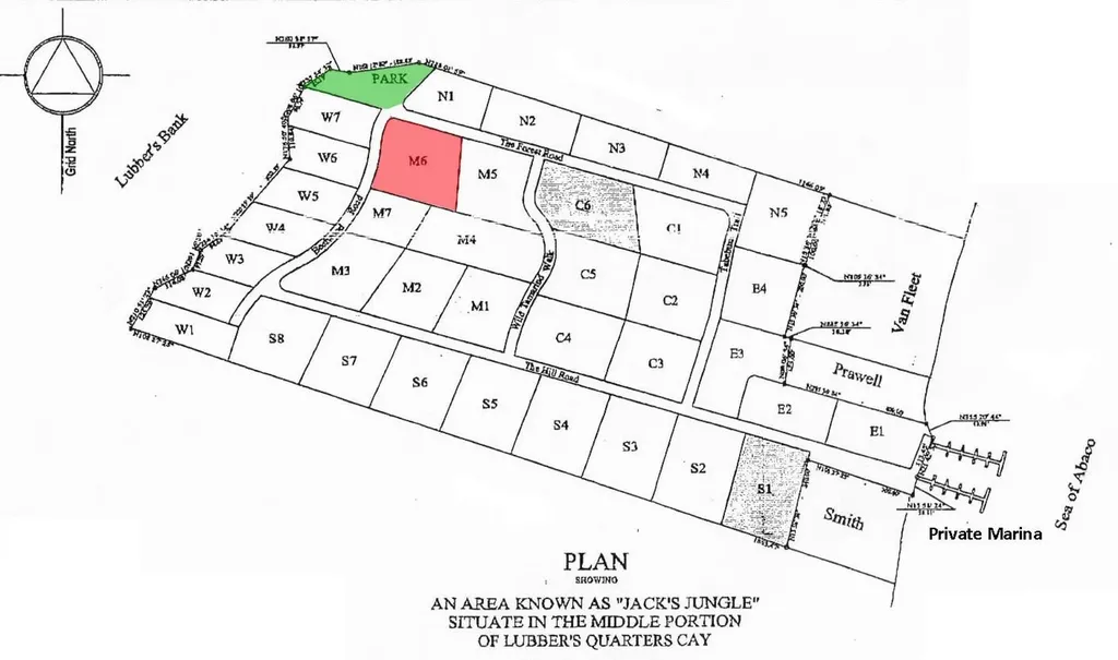 Lot M6, Jacks Jungle Abaco BS