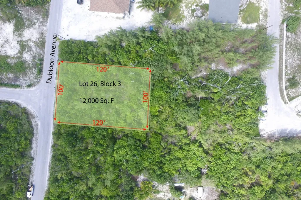 Lot 26, Block 3 Abaco BS
