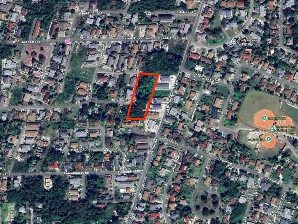 Kool Acres 1.1 Acre Tract New Providence Paradise Island BS