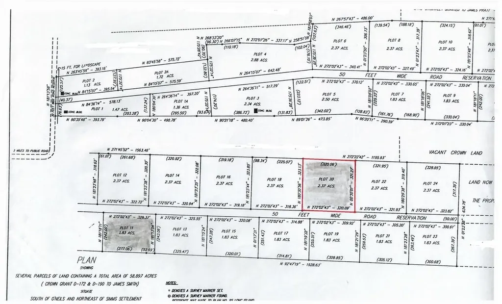 Plot# 20 O'neil's Long Island BS