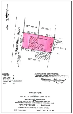 Queen's Park Subdivision 10 New Providence Paradise Island BS