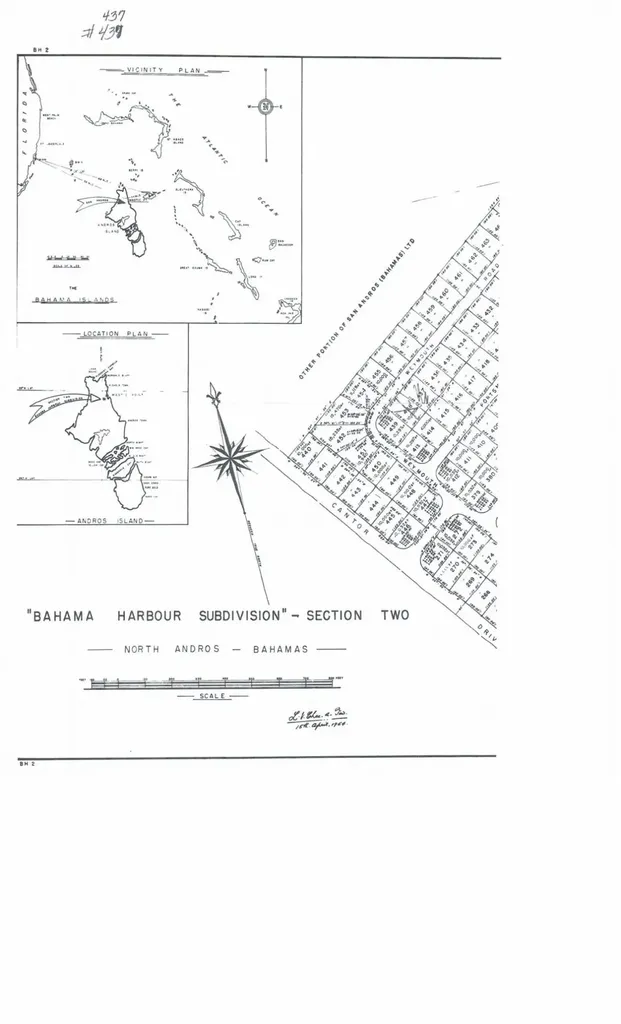 Bahama Harbor Subdivision Section 2 Andros BS