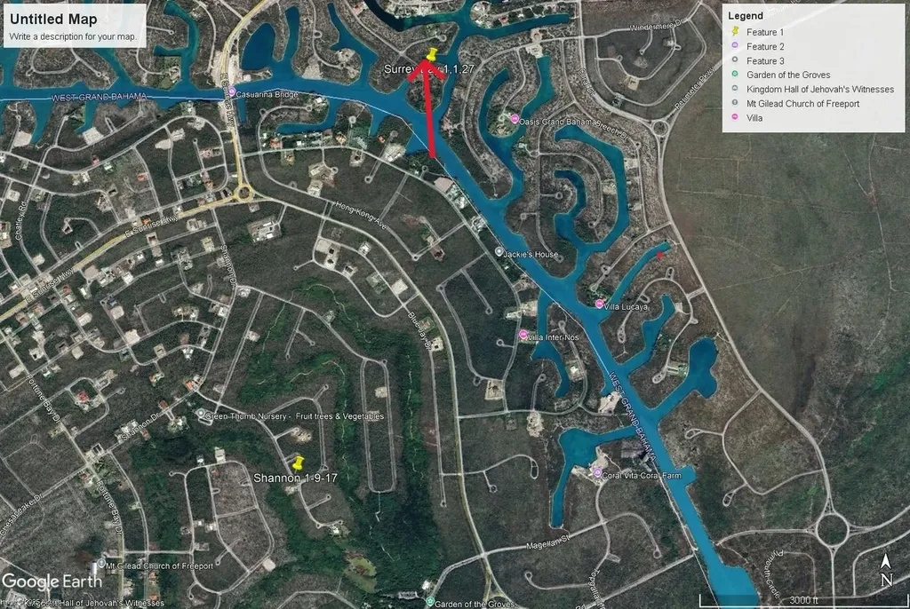 Surrey Lane, Surrey Bay 27 Grand Bahama Freeport BS
