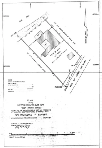 West Bay Street Lot 10 New Providence Paradise Island BS
