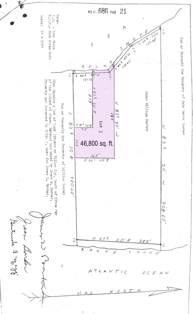 Lot 3 Soap Point Abaco BS