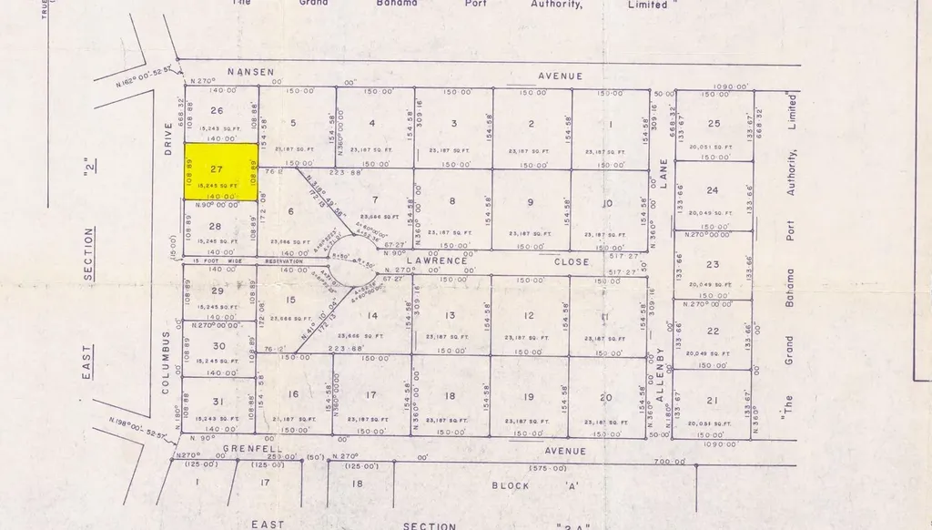 Columbus Drive 27 Grand Bahama Freeport BS