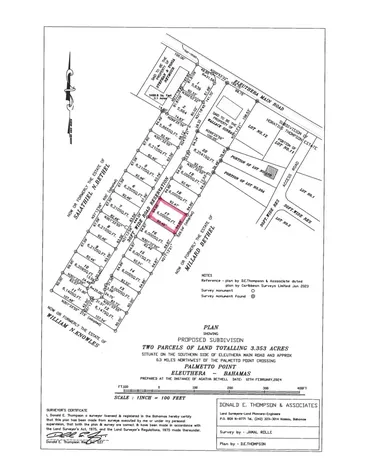 Exquisite Palms Lot #17 Eleuthera BS