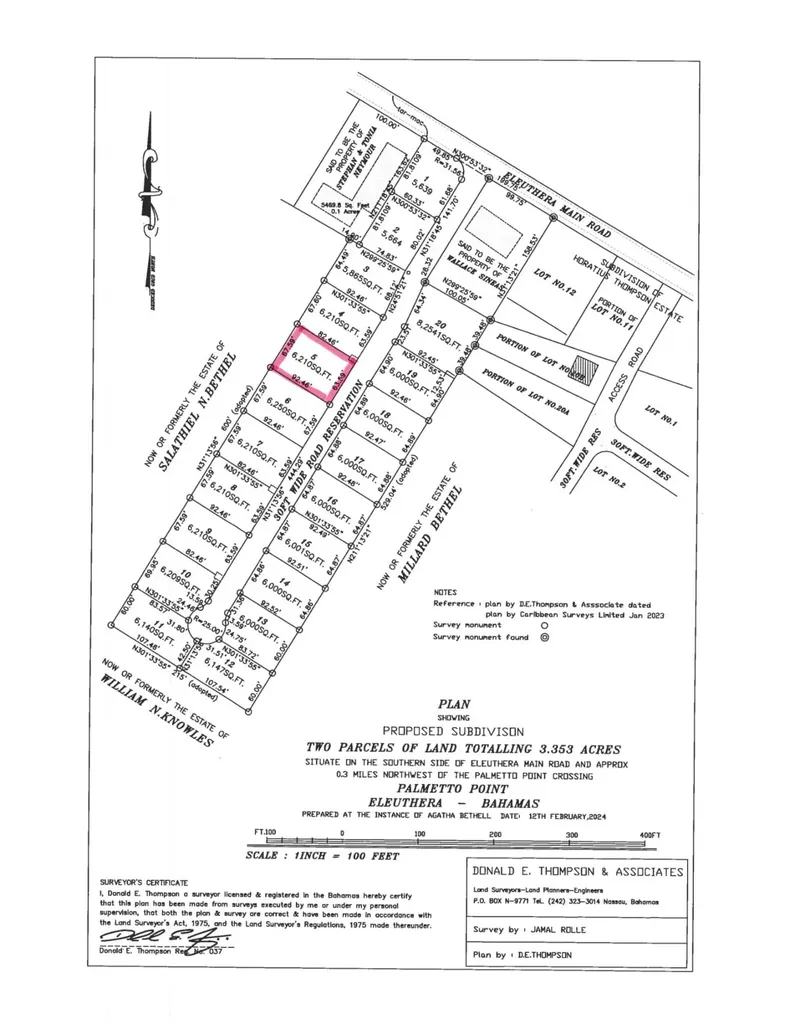 Exquisite Palms Lot #5 Eleuthera BS