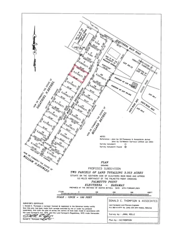 Exquisite Palms Lot #4 Eleuthera BS