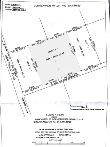 Tract B, Wemyss Bight Eleuthera BS