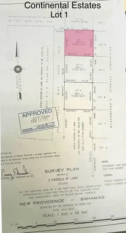 Blackbeards Terrace Lot#1 New Providence Paradise Island BS
