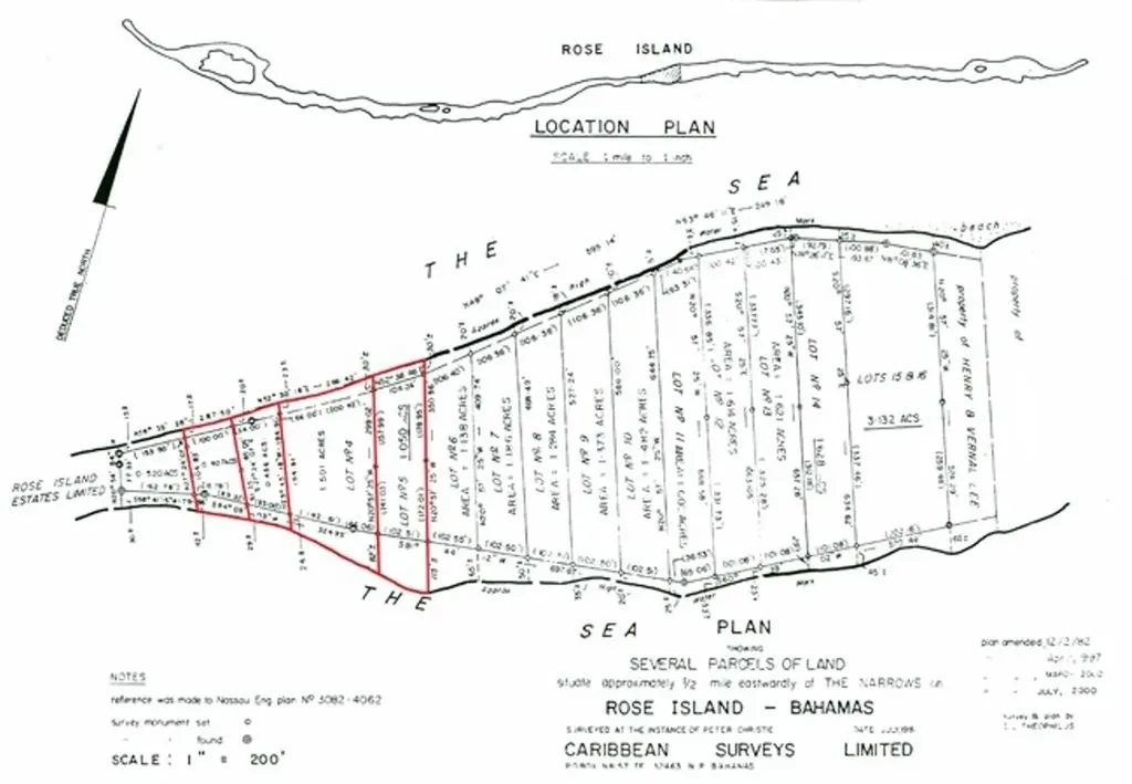 Lots 2,3,4,5 Rose Island New Providence Paradise Island BS
