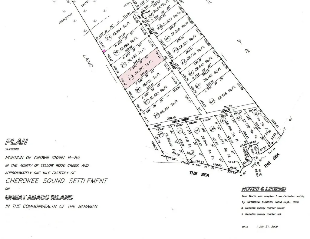 2d Yellow Wood Cherokee Abaco BS
