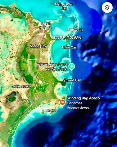 Winding Bay 40 Acres Abaco BS