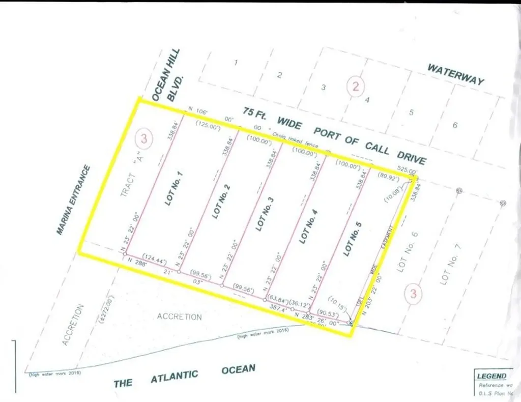 Oceanhill Boulevard 1-5tract A Grand Bahama Freeport BS