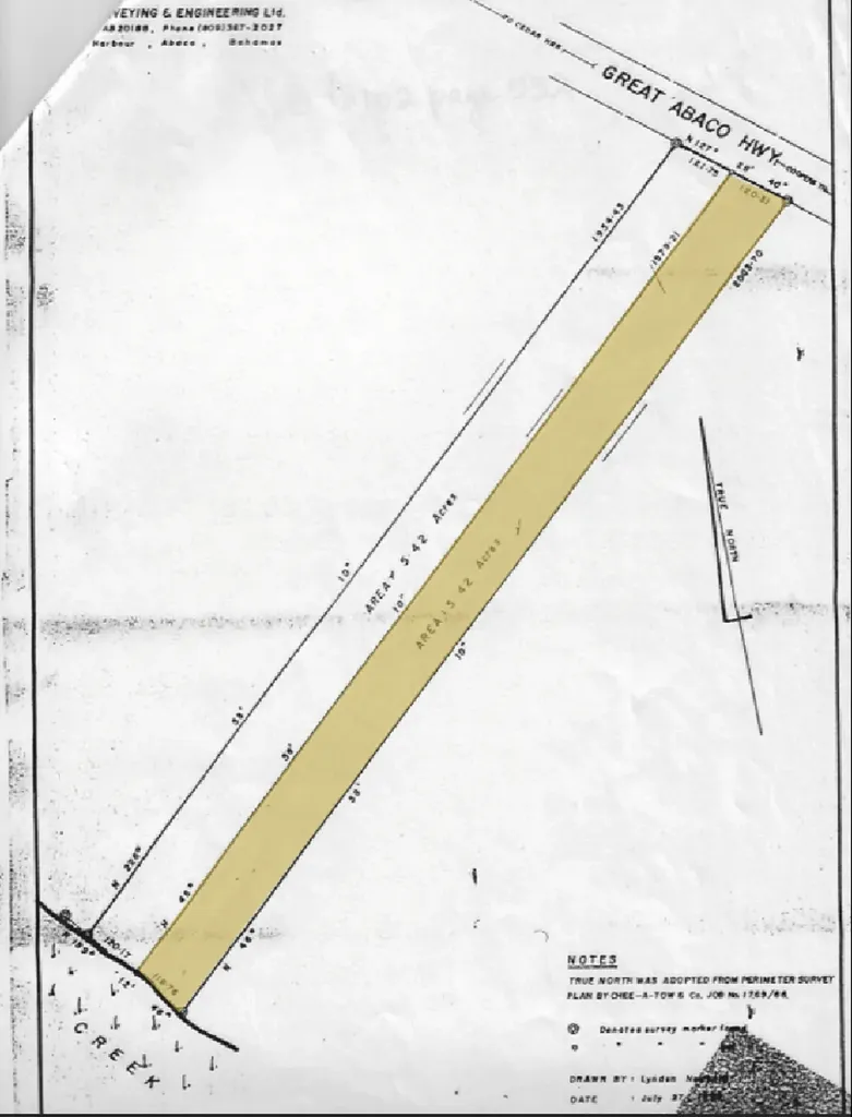 Coopers Town Acreage Abaco BS