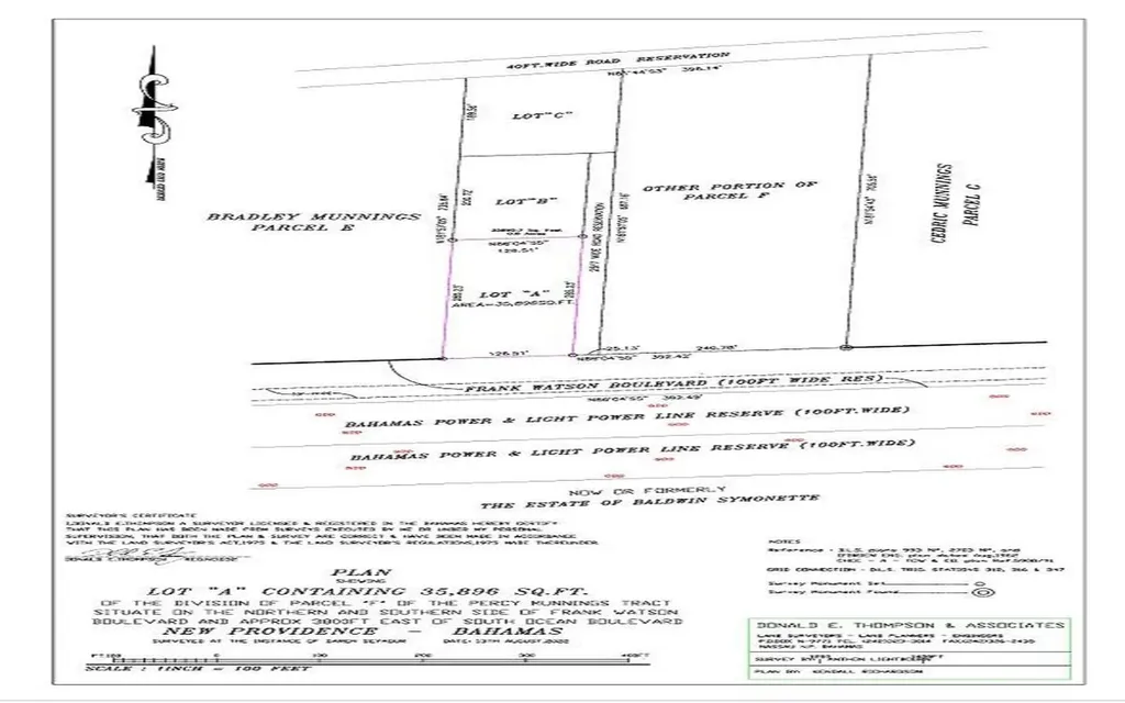 Lot A South Ocean Acreage New Providence Paradise Island BS