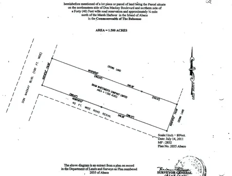 Marsh Harbour Prime Lot Abaco BS