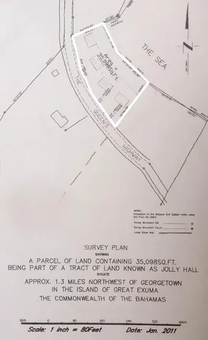 Jolly Hall Beachfront Lot Exuma BS