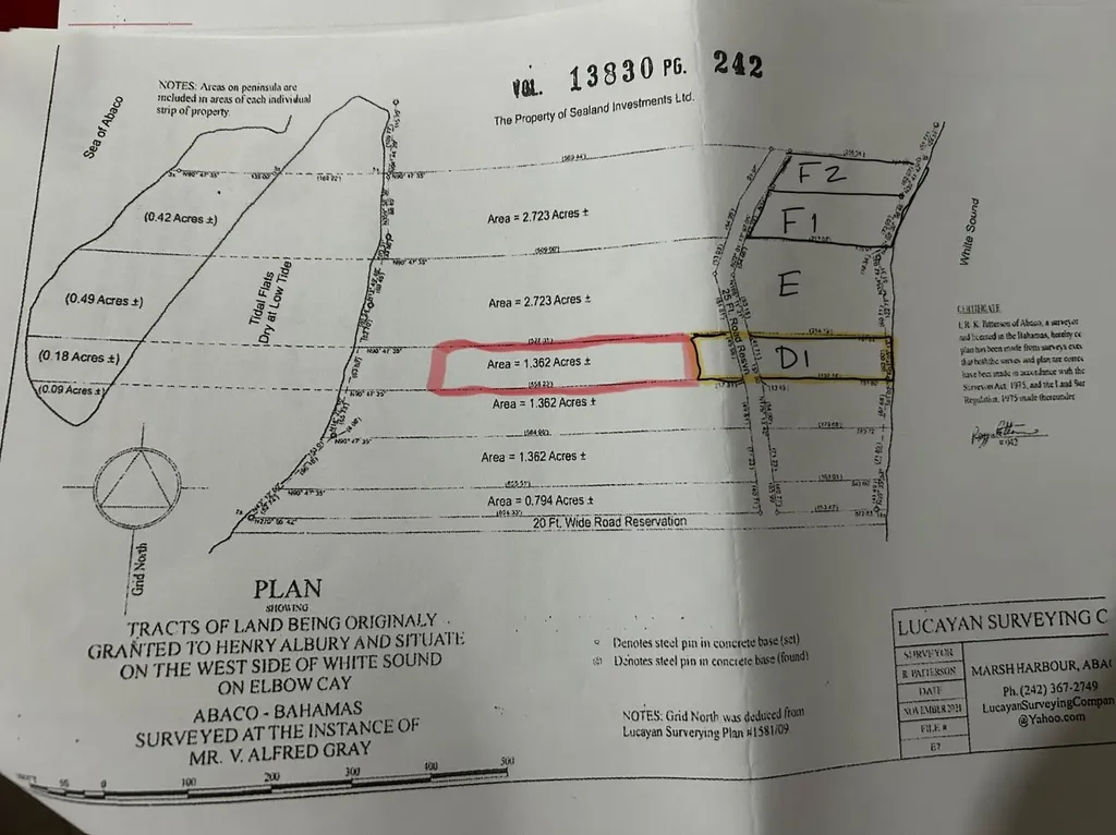 D2 White Sound Abaco BS