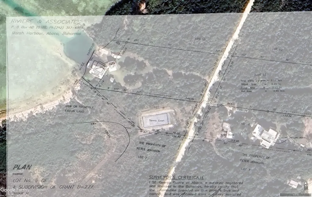 Lot 9a, Tom Curry's Point Abaco BS