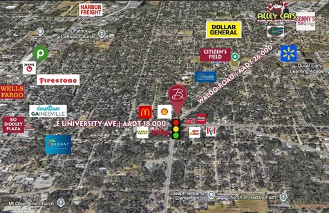 114, 114, 204, 000 NE Waldo Road Gainesville FL 32641