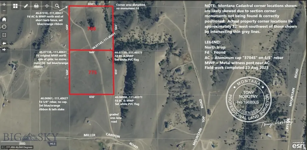 Lot 768 Miller Canyon Road Three Forks MT 59714