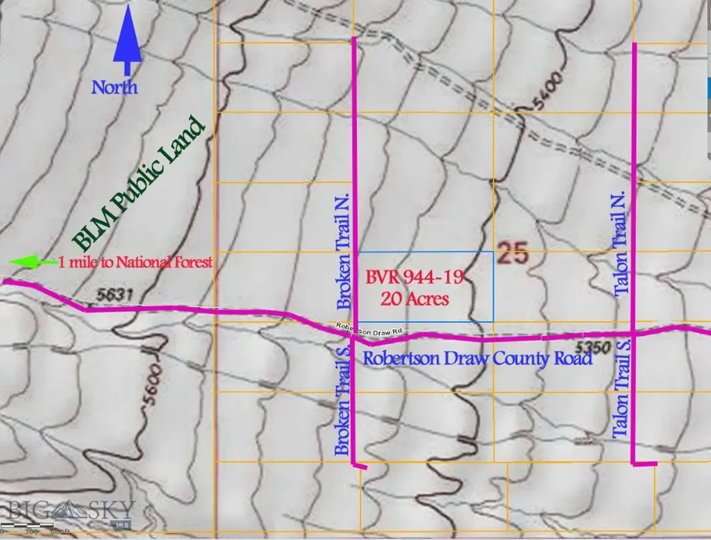 Nhn Broken Trail N Belfry MT 59008