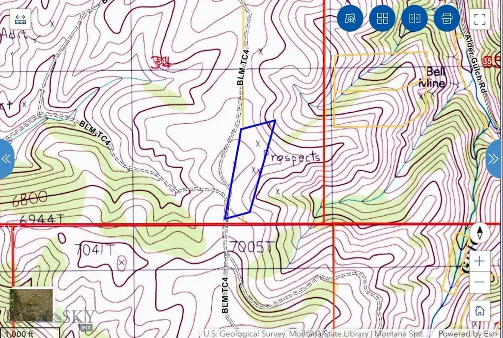 Tbd Way Up Lode Survey No. 7310 Virginia City MT 59729