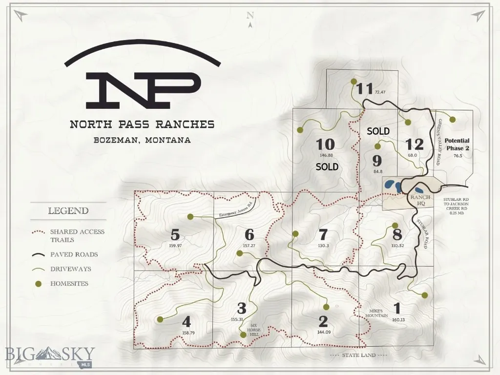 Ranch 5 North Pass Ranch Bozeman MT 5971