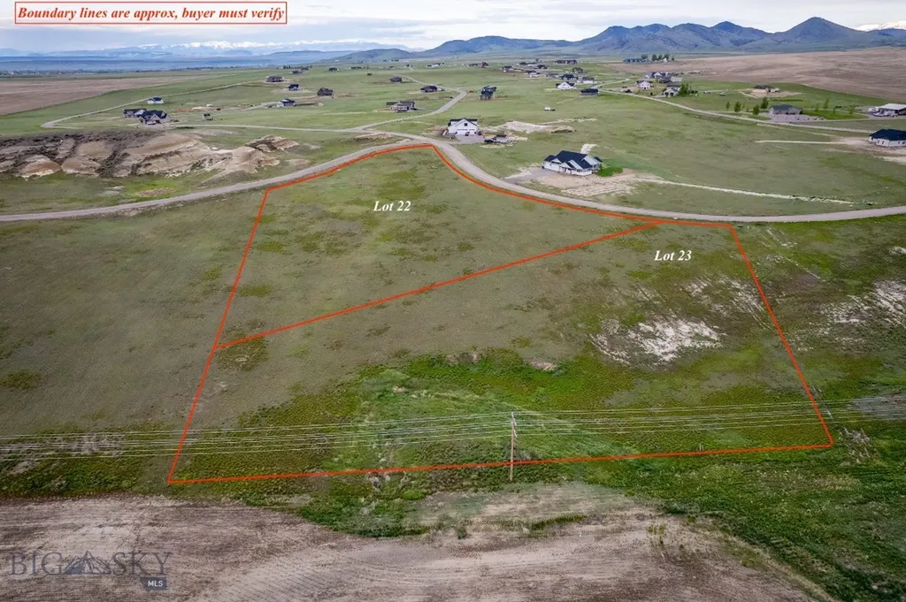 Lots 22 +23 Aurora Loop, Morning Sky Estates Three Forks MT 59752