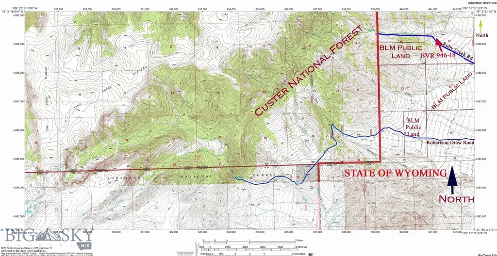 Nhn Ruby Creek Road Belfry MT 59008