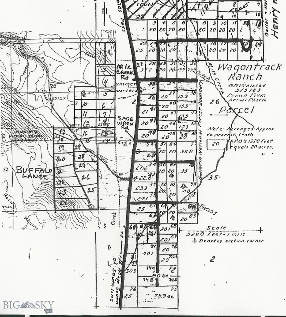 Parcel 25 Buffalo Lance Ranch Cameron MT 59720