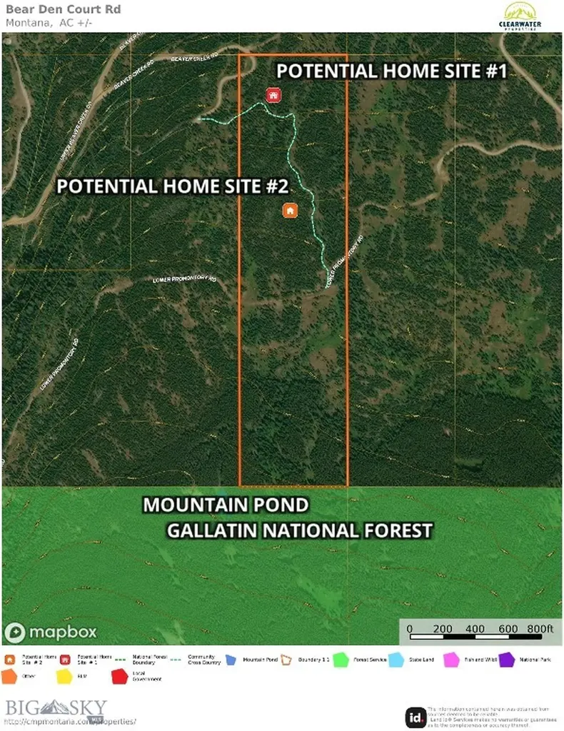 Tbd Bear Den Court Road Big Sky MT 59716