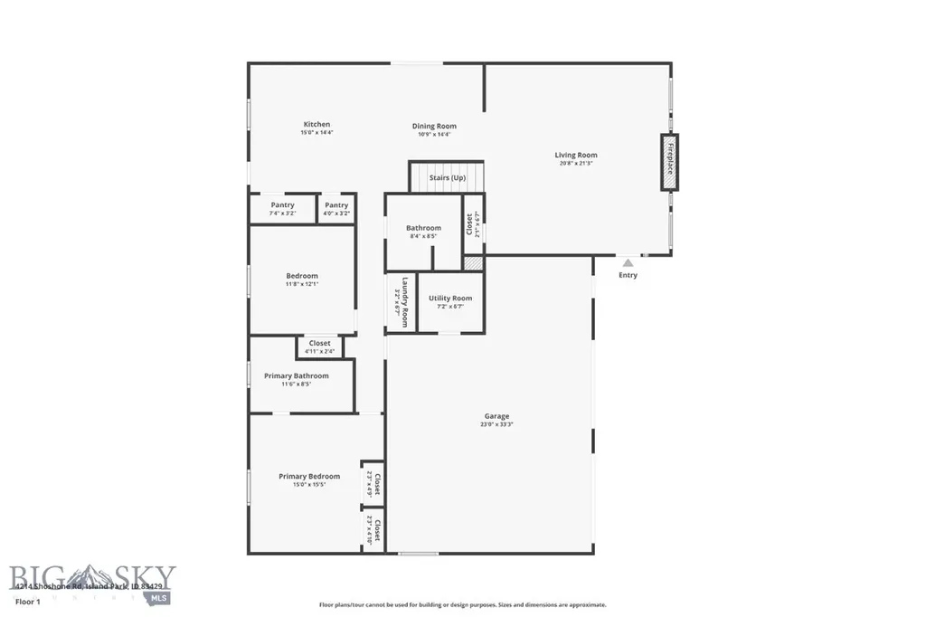 4214 Shoshone Road Island Park ID 83429