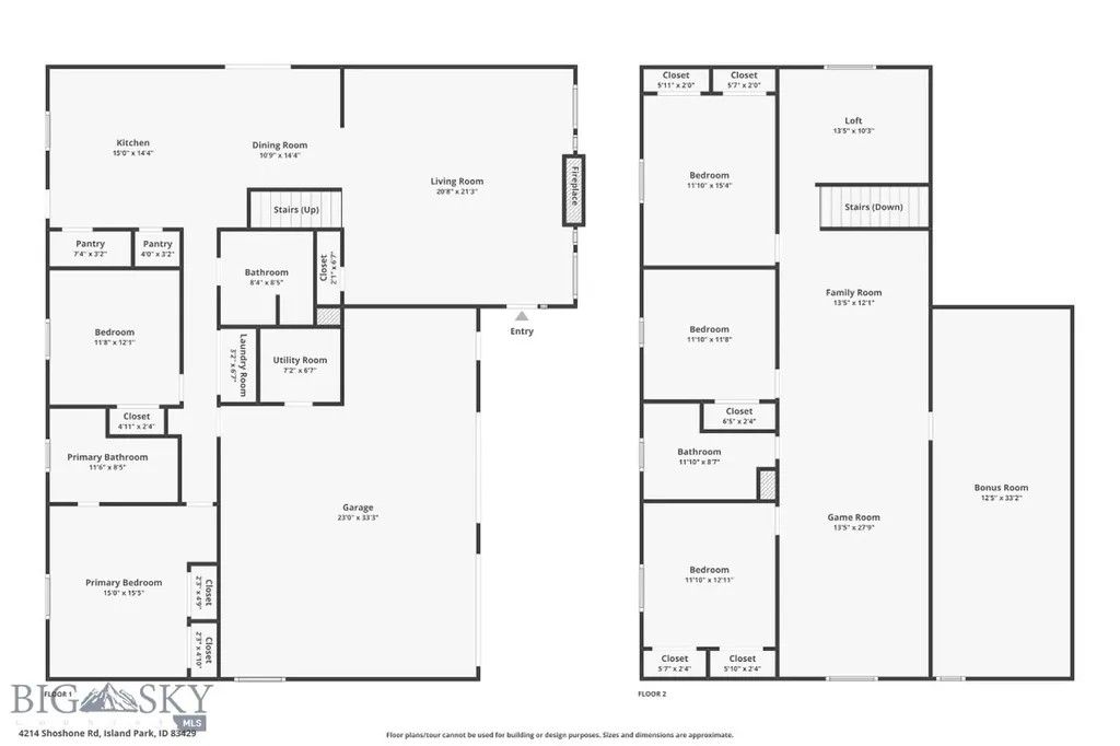 4214 Shoshone Road Island Park ID 83429