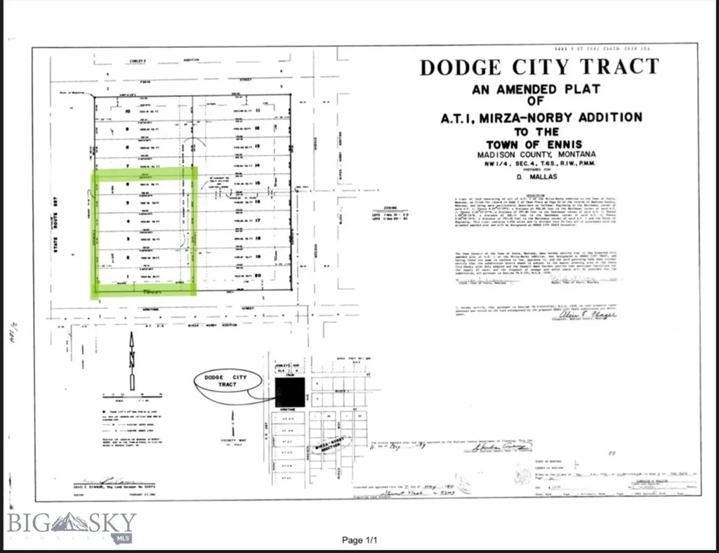 70 W Highway 287 Ennis MT 59729