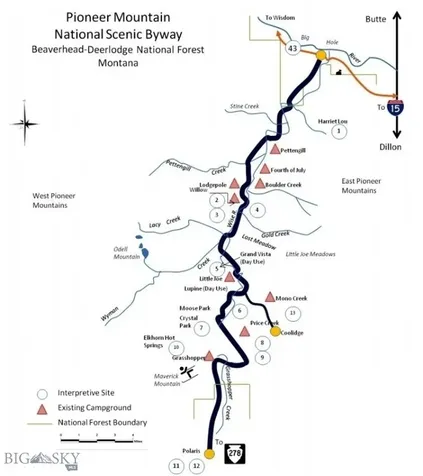 2900 Pioneer Mountains Scenic Byway Polaris MT 59746