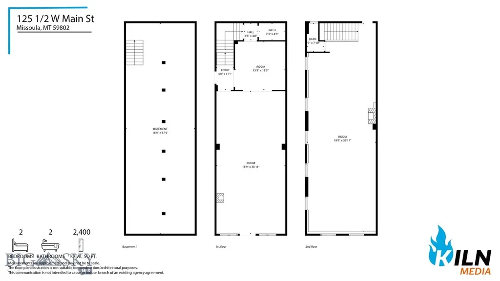 125 1/2 W Main Street Missoula MT 59802