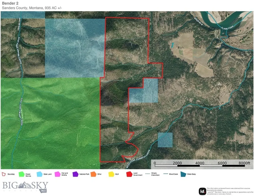 0 W Fork Combest Creek Road Plains MT 59859