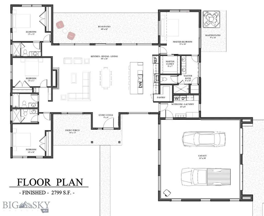 625 Colters Run Loop Big Sky MT 59716