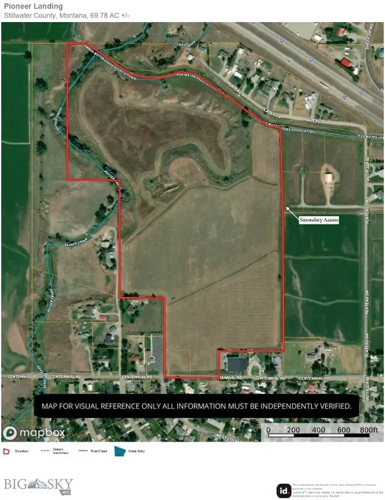 Tbd Centennial Road Columbus MT 59019