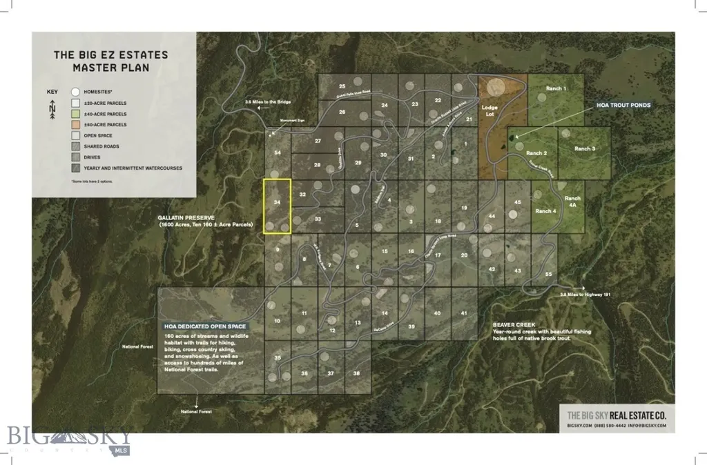 Big Ez Lot 34 Doolittle Drive Big Sky MT 59716