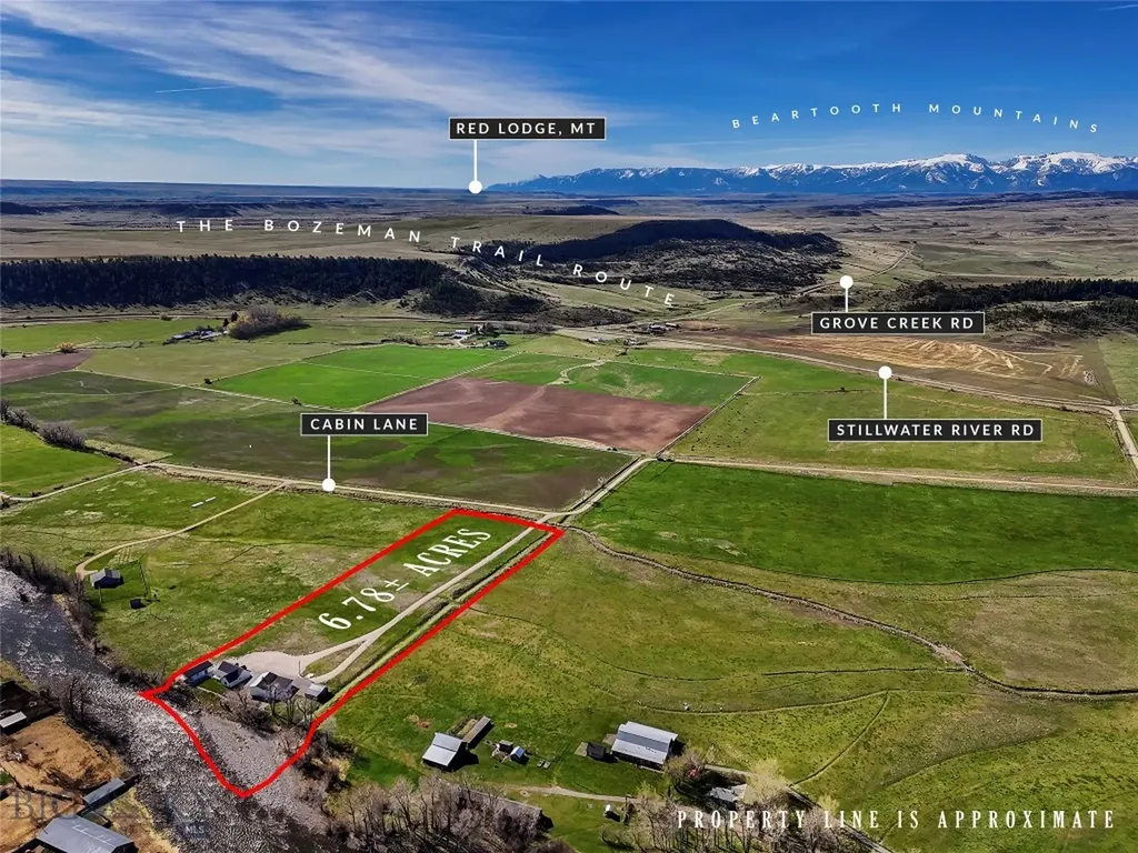1 Cabin Lane Road Absarokee MT 59001